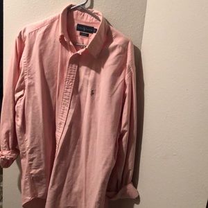 Pink Polo button down